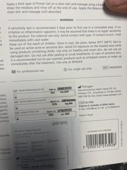 GeneoX Consumables